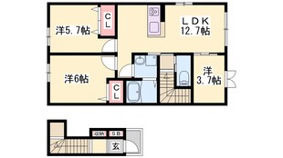 大村駅 徒歩9分 2階の物件間取画像